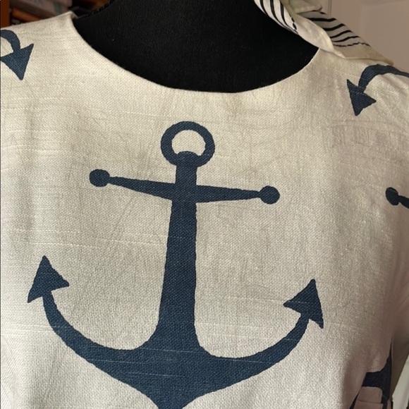 Love, Lilly Nautical Sleeveless A-Line Midi Dress - Picture 2 of 16